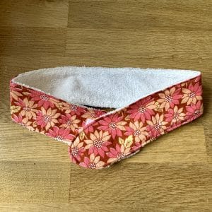 Bandeau Simone - leurs Orange et rose
