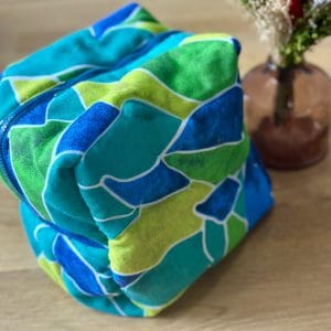 Trousse de toilette Nelson - Bleu, Vert & Jaune