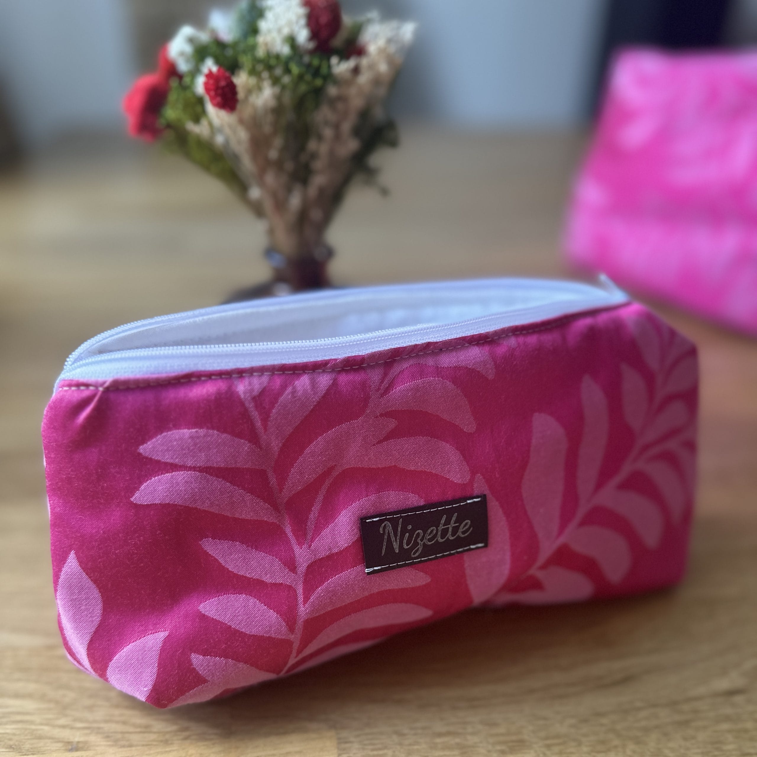 Trousse Jacqueline - Rose - sans poche