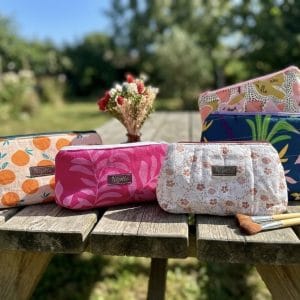 Trousse Jacqueline - Personnalisée confectionnée par Nizette