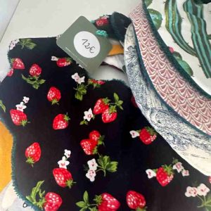 BAV-EGL-003 - Bavoir Eglantyne - Fraises