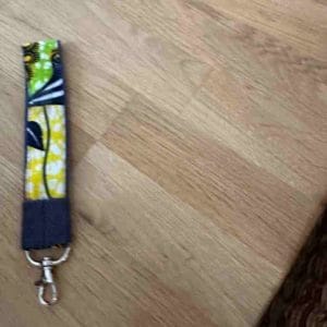 PORTCL-011 - Porte clés - Wax jaune vert
