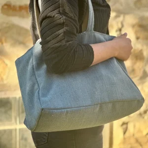 Sac Malala Vert, création artisanale de la couturière Nizette